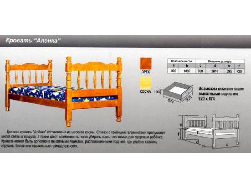 кровать аленка в Санкт-Петербурге