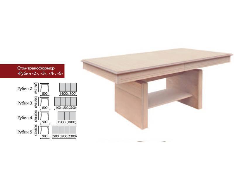 стол рубин 2,3,4,5 в Санкт-Петербурге