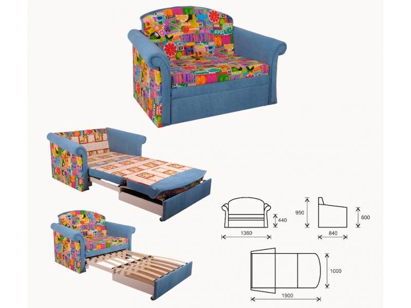 диван детский малютка в Санкт-Петербурге