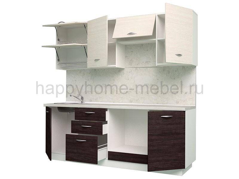 готовая прямая кухня life wood-1 2200 в Санкт-Петербурге