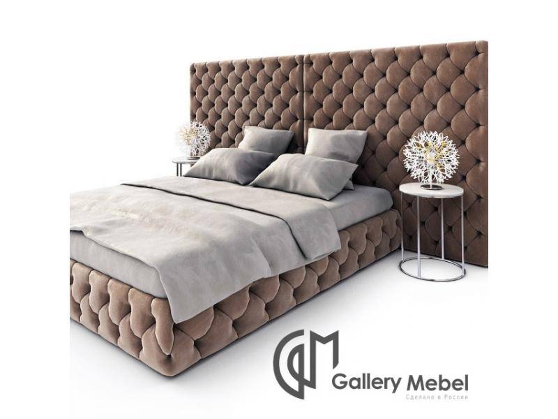 кровать с большим изголовьем letto gm 12 в Санкт-Петербурге