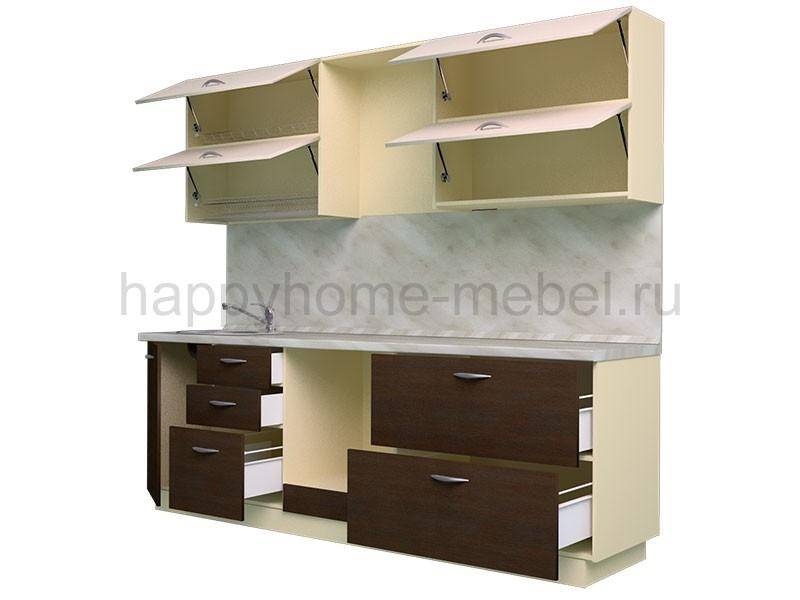 готовая кухня life wood 2 2400 в Санкт-Петербурге