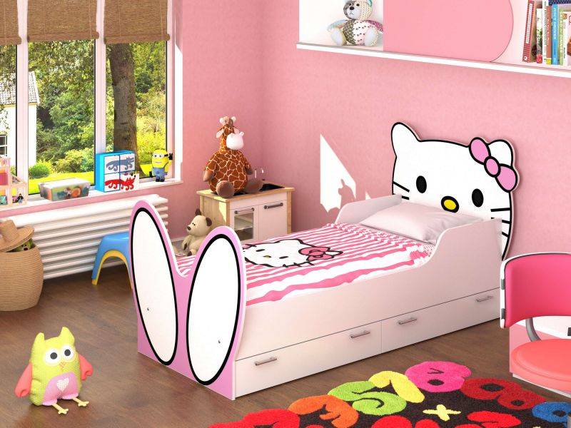 детская кровать hello kitty в Санкт-Петербурге