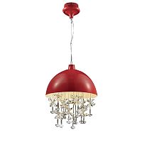 подвесной светильник crystal light red от delight collection в Санкт-Петербурге