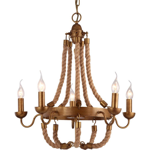 подвесная люстра arte lamp amaca a8957lm-5bz в Санкт-Петербурге