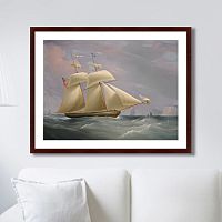 картина: the topsail schooner, 1838г. в Санкт-Петербурге