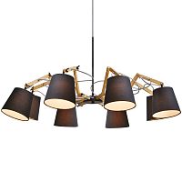 подвесная люстра arte lamp pinoccio a5700lm-8bk в Санкт-Петербурге