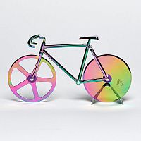 нож для пиццы из нержавеющей стали the fixie, радужный в Санкт-Петербурге