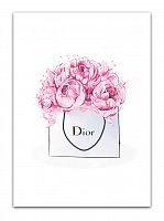 постер dior peonies а4 в Санкт-Петербурге