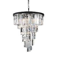 люстра helix clear от delight collection прозрачная/черная в Санкт-Петербурге