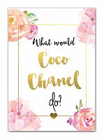 постер coco chanel а3 в Санкт-Петербурге