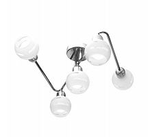 потолочная люстра idlamp agostina 361/5a-whitechrome в Санкт-Петербурге