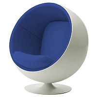 детское кресло eero ball chair бело-синее в Санкт-Петербурге