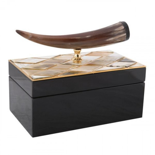 шкатулка 24х18х14 см черная в Санкт-Петербурге