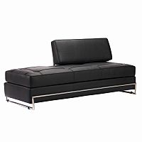 диван eileen gray day bed прямой черный в Санкт-Петербурге