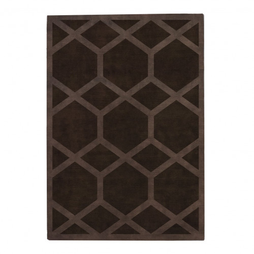 ковер ashton cocoa coffe 120x170 коричневый в Санкт-Петербурге