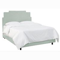 кровать двуспальная 160x200 зеленая paxton bed mint в Санкт-Петербурге