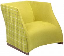 кресло vivienne armchair yellow checkerboard в Санкт-Петербурге