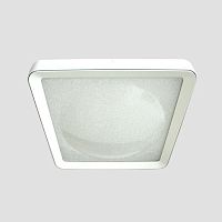 потолочный светодиодный светильник ambrella light orbital crystal sand fs1216 wh/wh 72w+29w d500*500 в Санкт-Петербурге