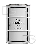 декоративная бочка- шкаф chanel №5 white l в Санкт-Петербурге