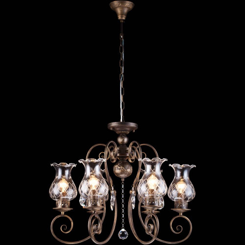 подвесная люстра arte lamp palermo a2053lm-6br в Санкт-Петербурге