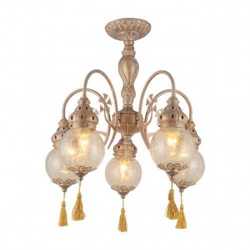 потолочная люстра arte lamp a2146pl-5ga золото в Санкт-Петербурге
