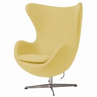 кресло egg chair желтое в Санкт-Петербурге