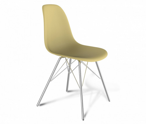 стул dsr бежевый s37 (eames style) в Санкт-Петербурге