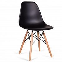 стул деревянный pc-015 черный (eames style) в Санкт-Петербурге