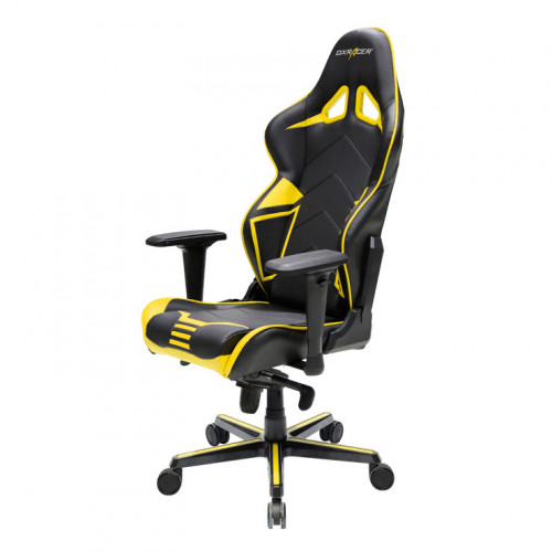 кресло геймерское dxracer racing rv131 черно-желтое в Санкт-Петербурге