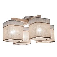 потолочная люстра tk lighting 1918 nadia white 4 в Санкт-Петербурге