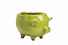 цветочный горшок pig planter зеленый в Санкт-Петербурге