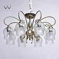 потолочная люстра mw-light моника 372011808 бронза в Санкт-Петербурге