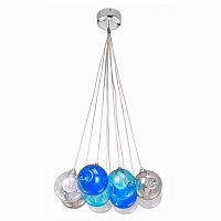 люстра bocci blue 10 прозрачное, голубое, пепельное стекло в Санкт-Петербурге