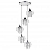 дизайнерская подвесная люстра spot light cordia 1192528 хром в Санкт-Петербурге