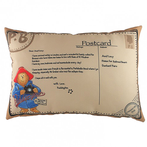 подушка с картинкой paddington postcard в Санкт-Петербурге