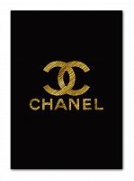 постер chanel gold а4 в Санкт-Петербурге