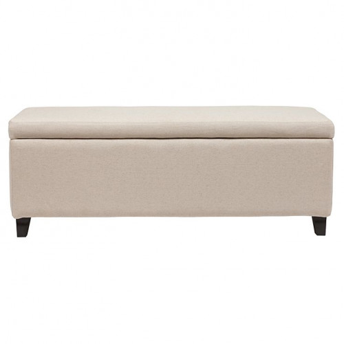 оттоманка dean upholstered storag бежевая в Санкт-Петербурге