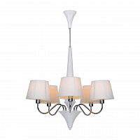 подвесная люстра arte lamp a1528lm-5wh белая в Санкт-Петербурге