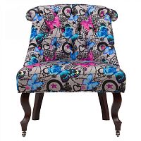 кресло мягкое amelie french country chair бабочки в Санкт-Петербурге