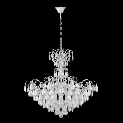 подвесная люстра crystal lux sevilia sp9 silver в Санкт-Петербурге