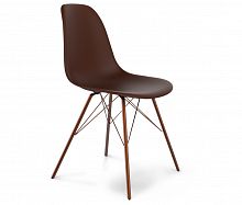 стул dsr коричневый s37 (eames style) в Санкт-Петербурге