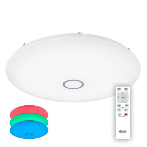 потолочный светодиодный светильник citilux старлайт cl703200rgb в Санкт-Петербурге