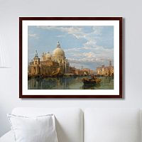 картина: santa maria della salute, venice, 1855г. в Санкт-Петербурге