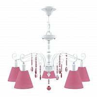 подвесная люстра lamp4you provence e4-05-wm-lmp-o-27-crl-e4-05-pk-dn в Санкт-Петербурге