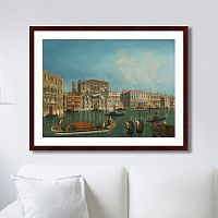 картина: venice, palazzo foscari and palazzo balbi, 1735г. в Санкт-Петербурге