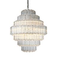 люстра vittoria 12 gold от delight collection прозрачная/золото в Санкт-Петербурге