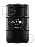 декоративная бочка-шкаф chanel №5 black l в Санкт-Петербурге