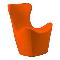 кресло papilio lounge chair оранжевое в Санкт-Петербурге