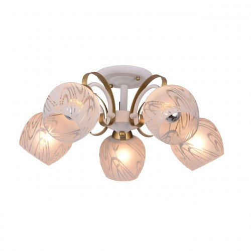 потолочная люстра toplight samantha tl3690x-05wg в Санкт-Петербурге